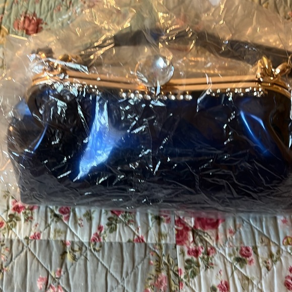 NAVY JEWELED BAG - Picture 8 of 10